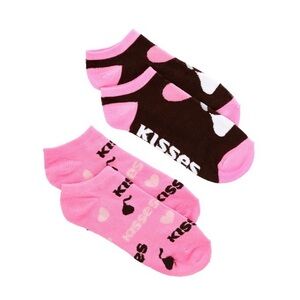Valentine’s Hersey’s Kisses 2 pack Heart Women’s Socks
